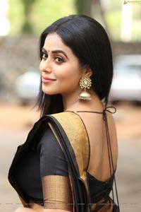 Poorna in Black Saree