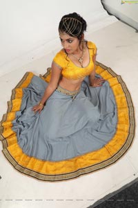 Priyanka Augustin Half Saree