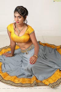 Priyanka Augustin Half Saree