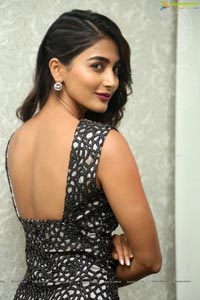 pooja-hegde-black-slip-dress