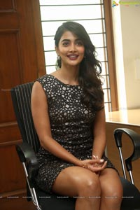 pooja-hegde-black-slip-dress