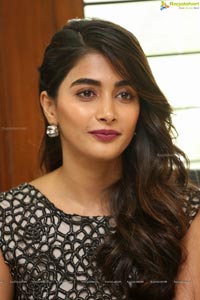 pooja-hegde-black-slip-dress