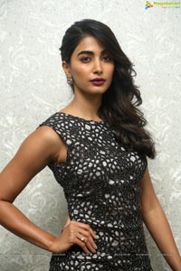 pooja-hegde-black-slip-dress