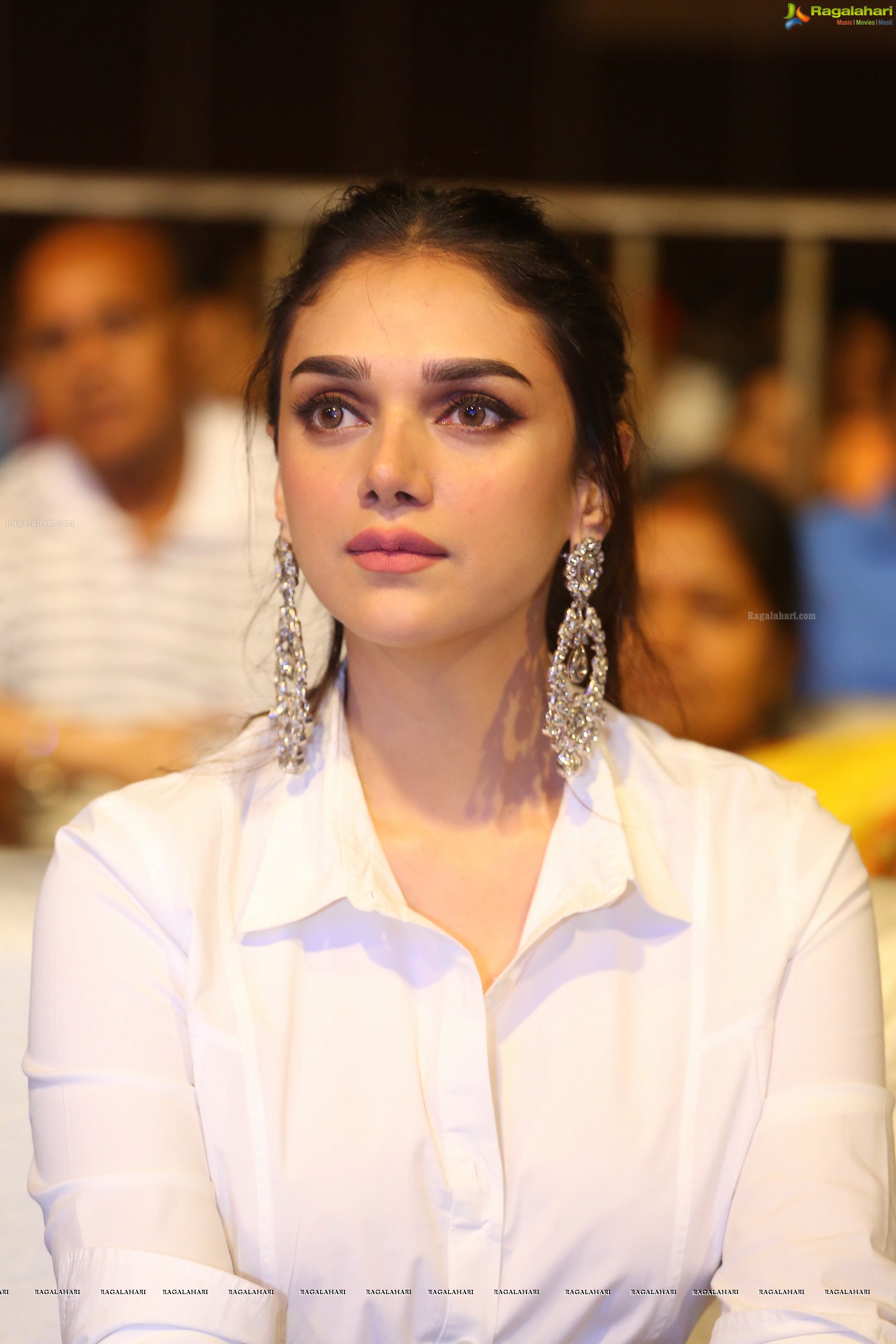 Aditi Rao Hydari at Sammohanam Pre-Release Event (High Defintion)