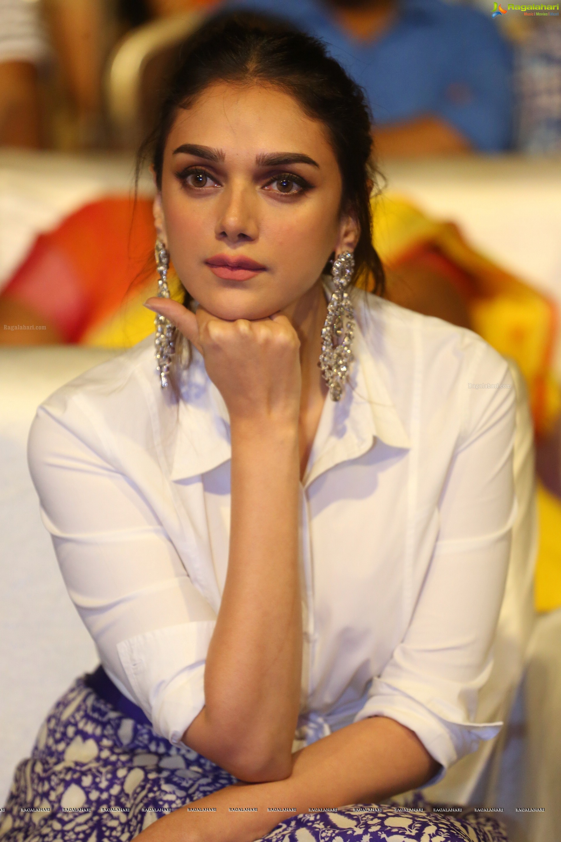 Aditi Rao Hydari at Sammohanam Pre-Release Event (High Defintion)