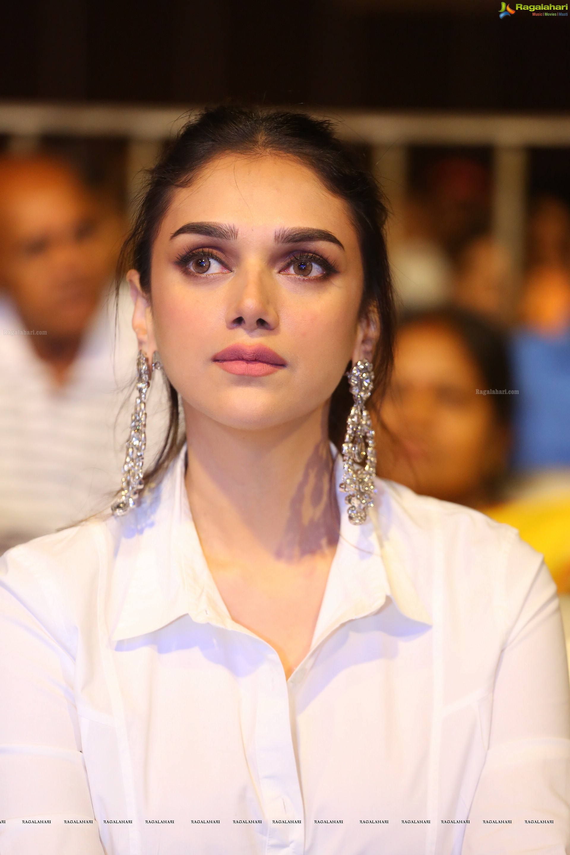 Aditi Rao Hydari at Sammohanam Pre-Release Event (High Defintion)