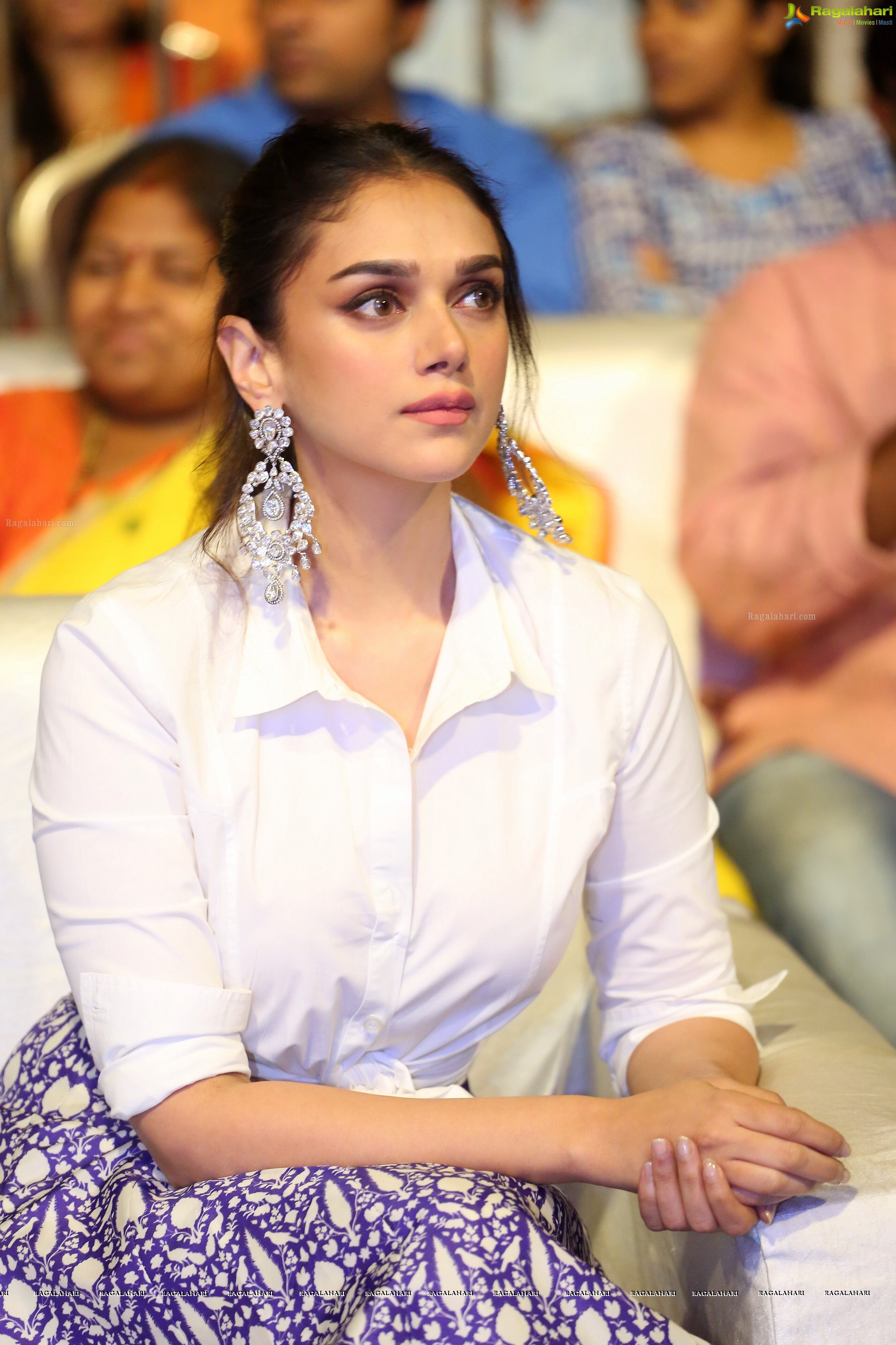 Aditi Rao Hydari at Sammohanam Pre-Release Event (High Defintion)