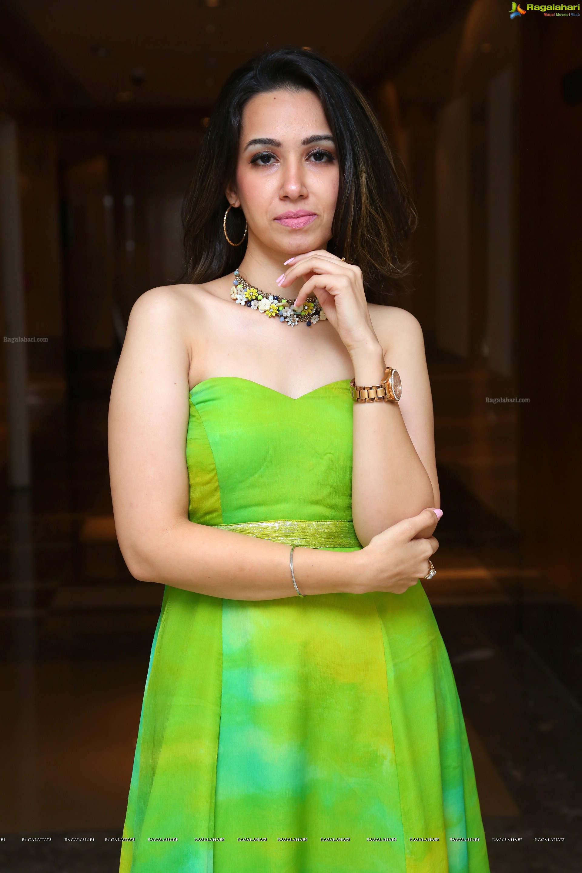 Ankitha Sethi at The Haat Logo Launch (High Definition)