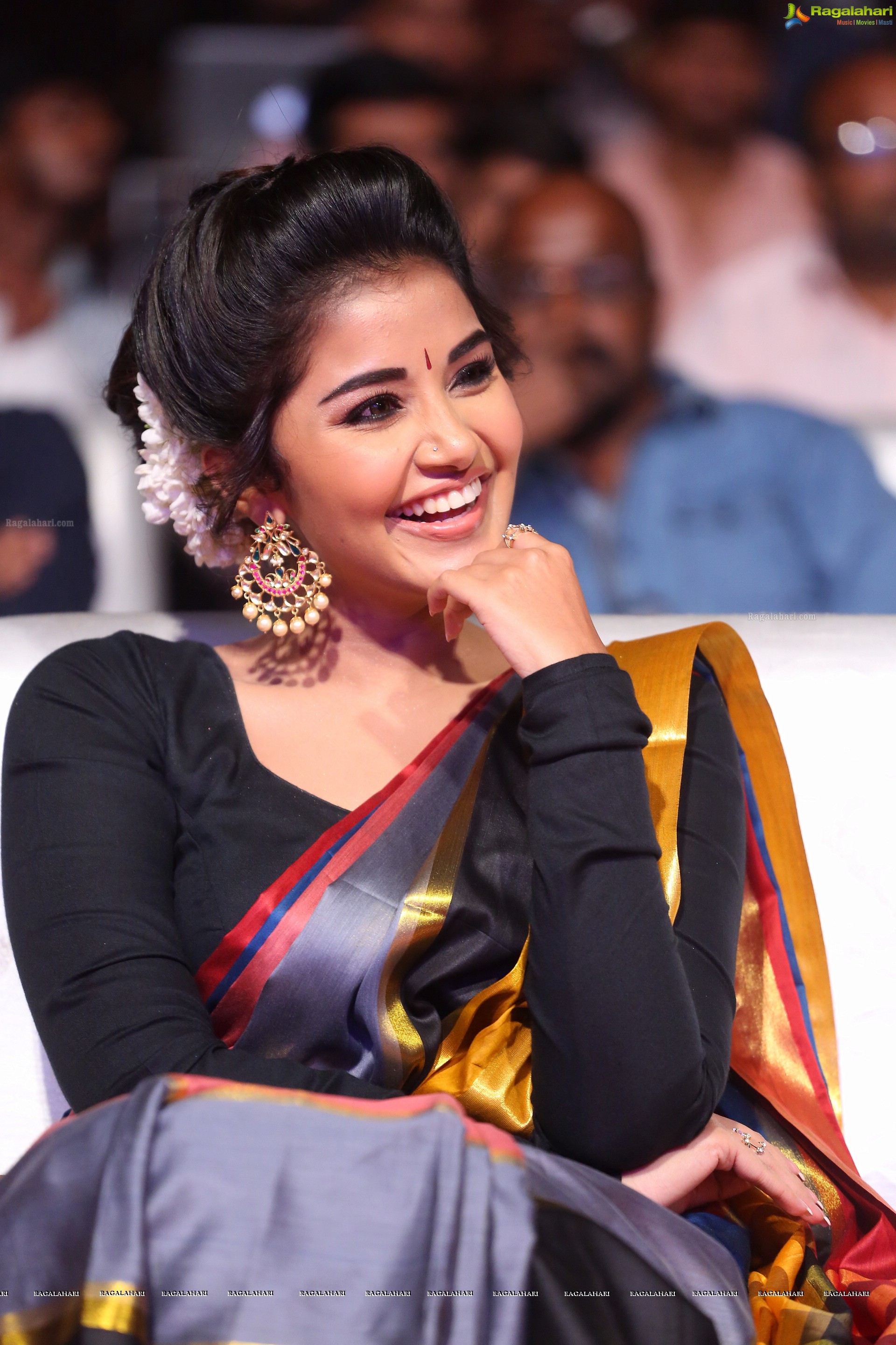 Anupama Parameswaran at Tej - I Love You Audio Release (High Definition)