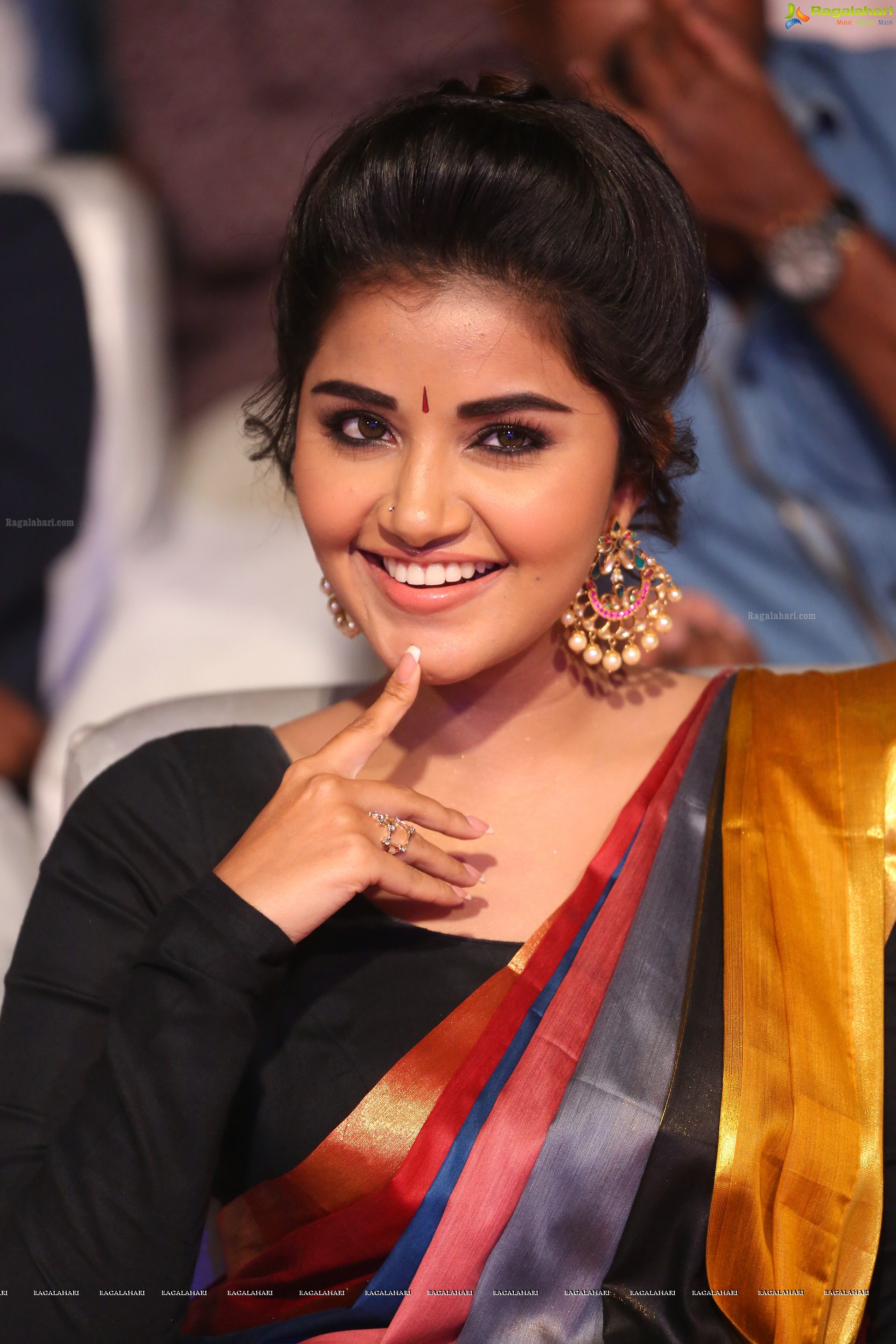 Anupama Parameswaran at Tej - I Love You Audio Release (High Definition)