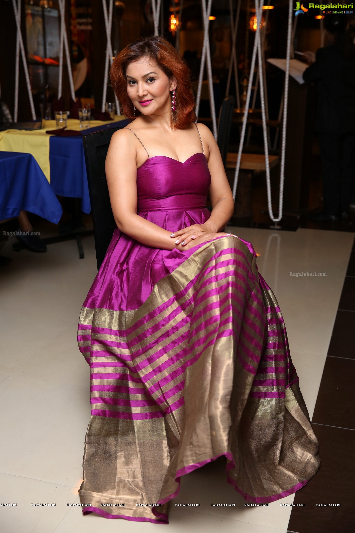 Juliana Nicol (Posters) at Macchi Jaal Restaurant Launch