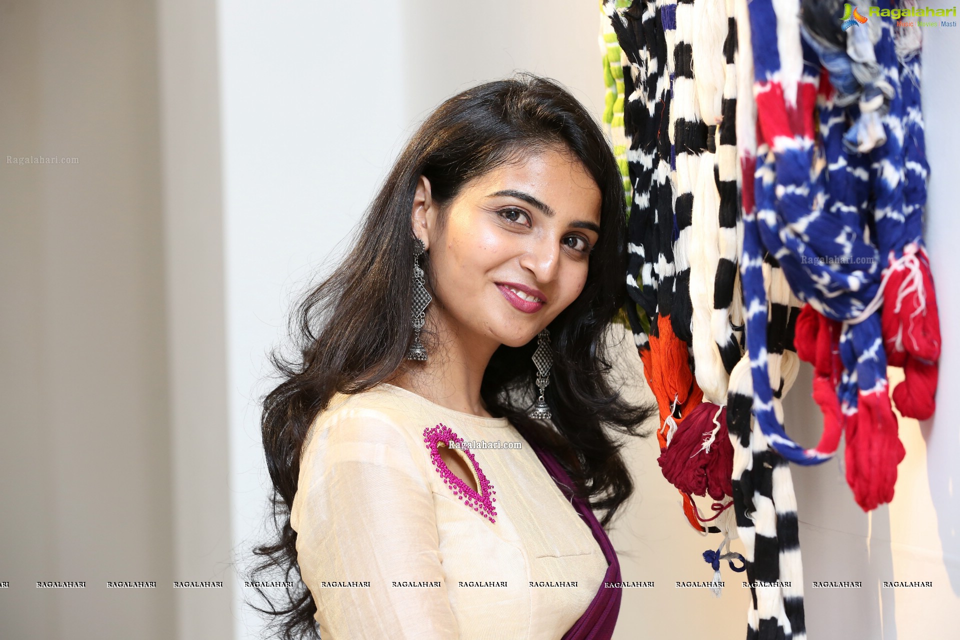 Ananya Nagalla @ Mallesham Pre-Release Event at The Art Show - HD Gallery