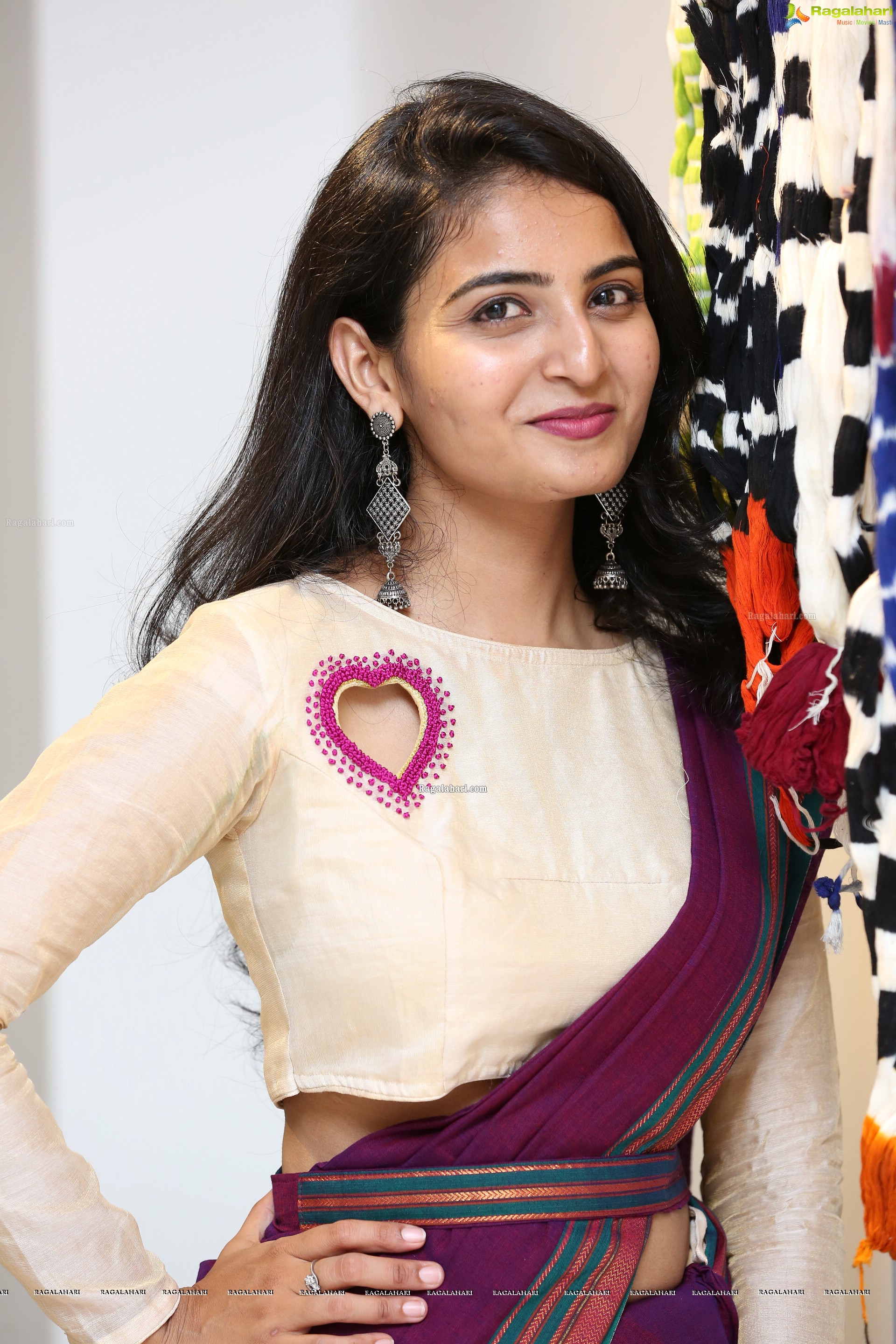 Ananya Nagalla @ Mallesham Pre-Release Event at The Art Show - HD Gallery