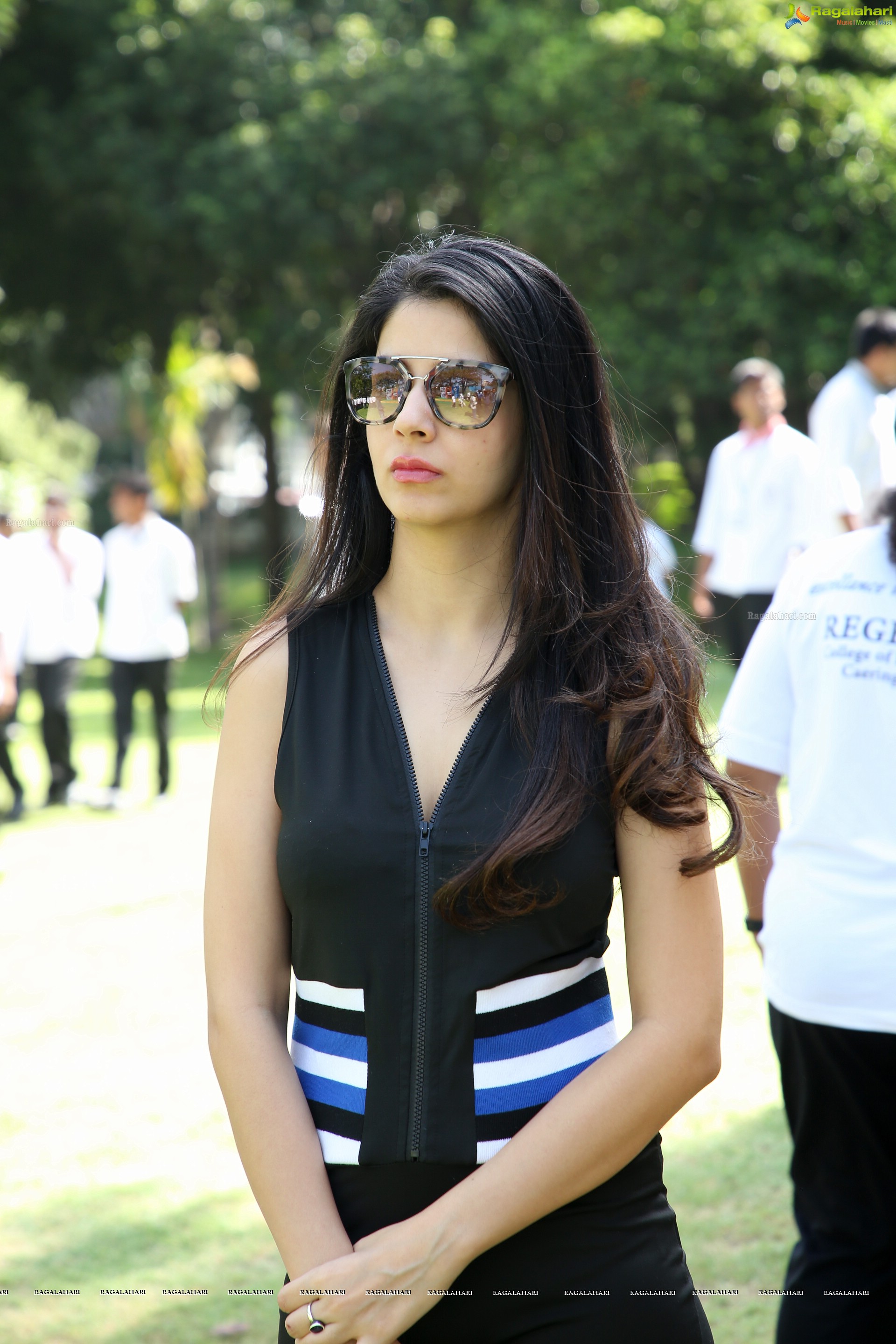 Kashish Vohra @ International Yoga Day Celebrations - HD Gallery