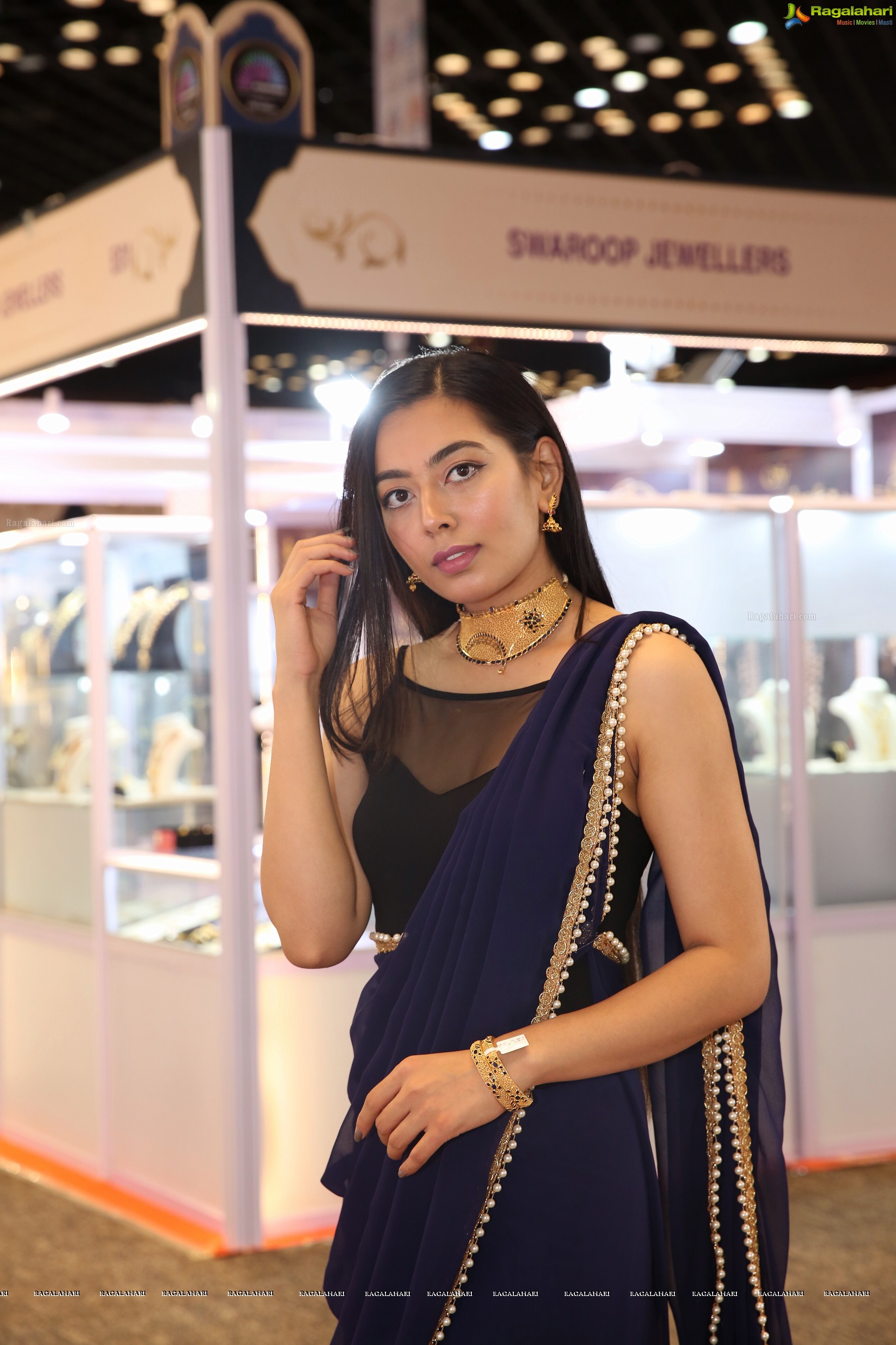 Radhika Dave @ Hyderabad Jewellery, Pearl & Gem Fair  - HD Gallery