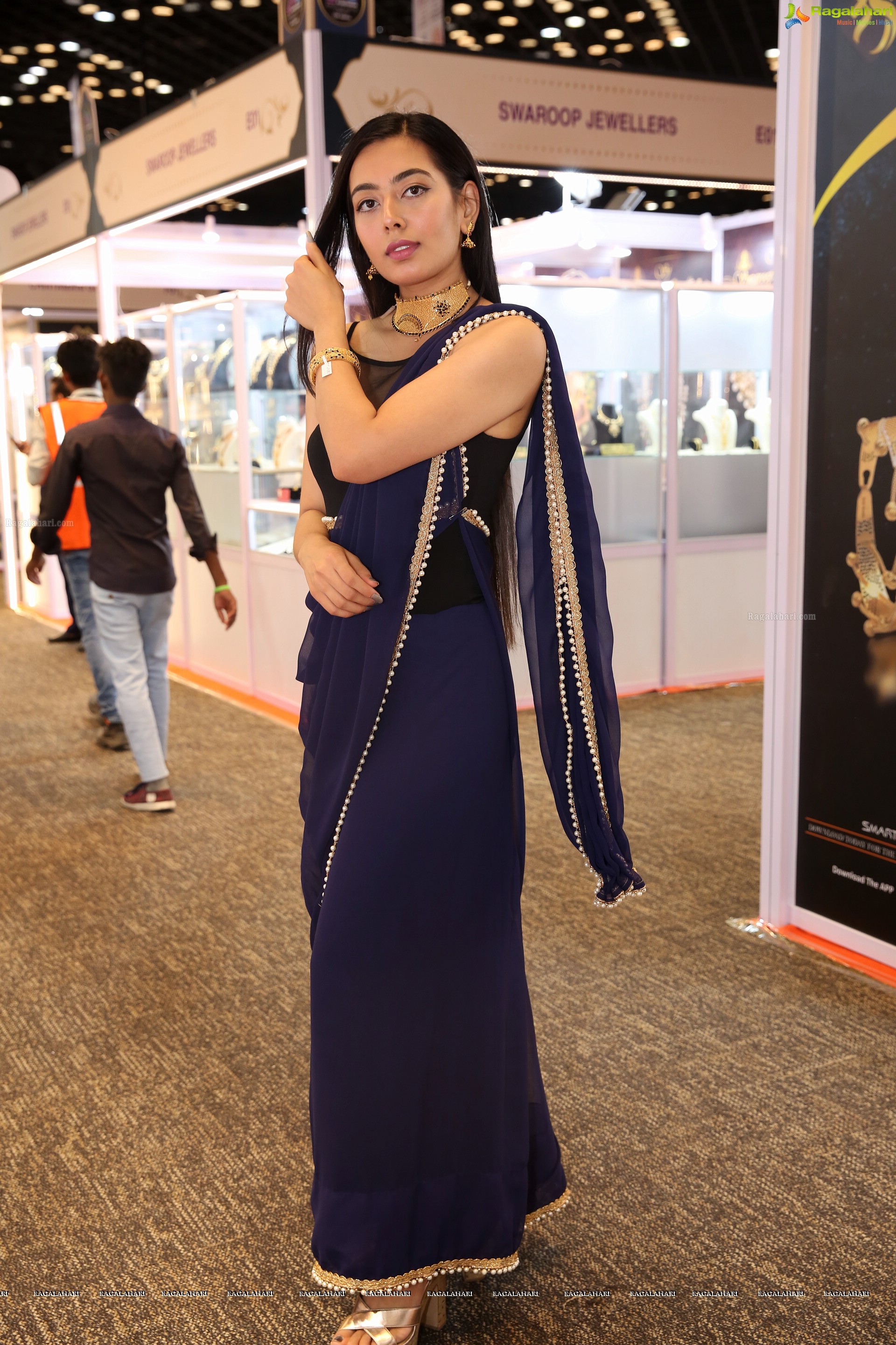 Radhika Dave @ Hyderabad Jewellery, Pearl & Gem Fair  - HD Gallery