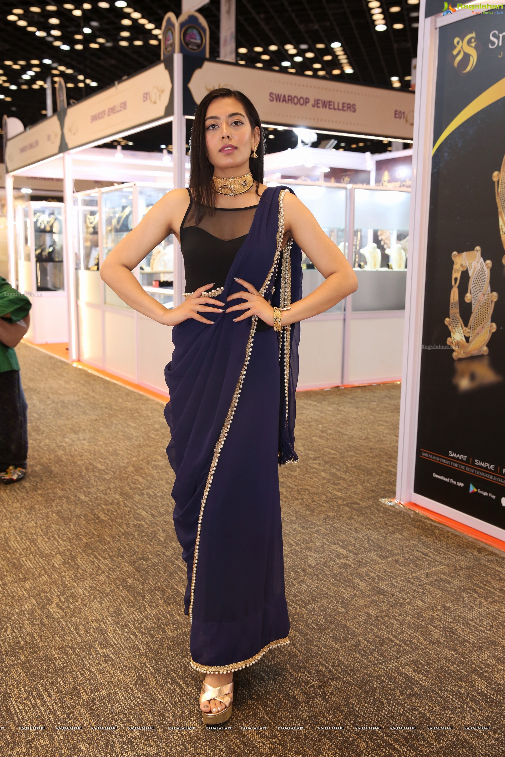 Radhika Dave @ Hyderabad Jewellery, Pearl & Gem Fair  - HD Gallery