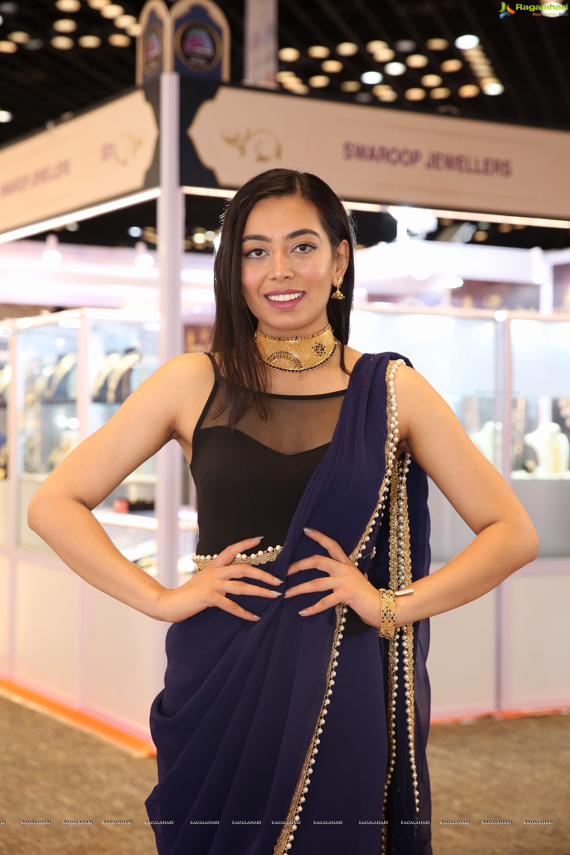 Radhika Dave @ Hyderabad Jewellery, Pearl & Gem Fair  - HD Gallery