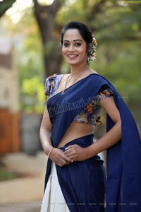 Pooja Chourasiya Looks Eye Catchy in Half Saree - [Ragalahari Exclusive ...