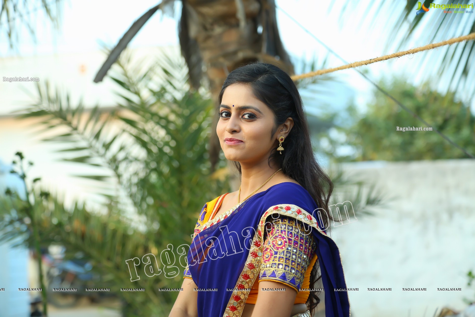 Pragya Nayan as Village Belle - Pretty in Langa Voni, HD Gallery