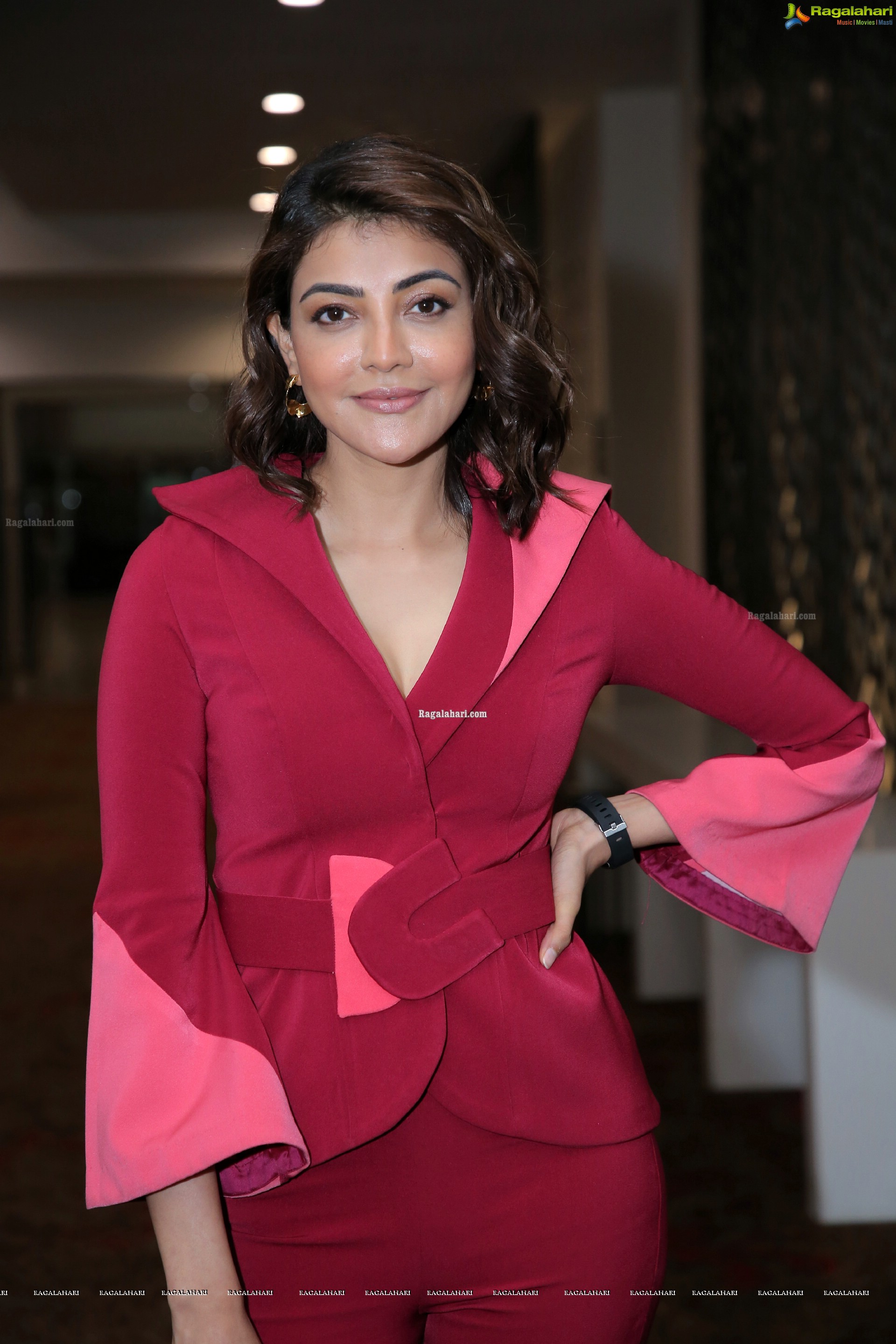 Kajal Aggarwal at SafeZone Covid Contact Tracing Device Launch, HD Photo Gallery