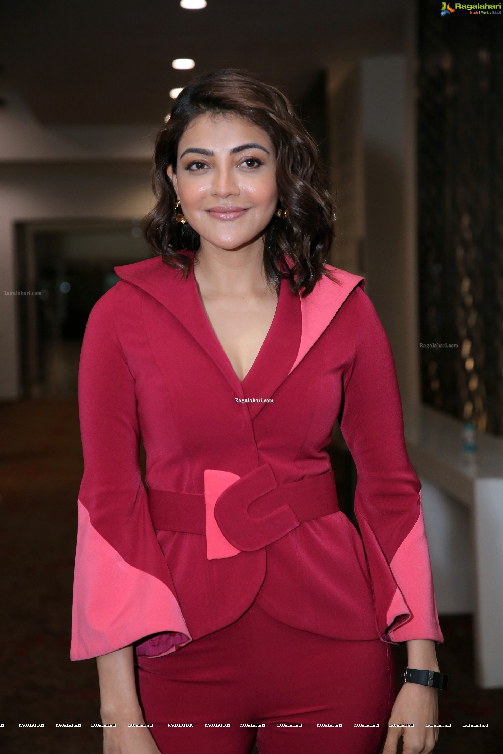 Kajal Aggarwal at SafeZone Covid Contact Tracing Device Launch, HD Photo Gallery