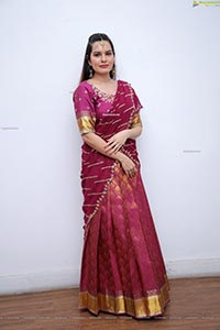 Karnica Karda in Purple Lehenga Choli