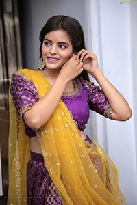 Kusumm in Purple Designer Lehenga