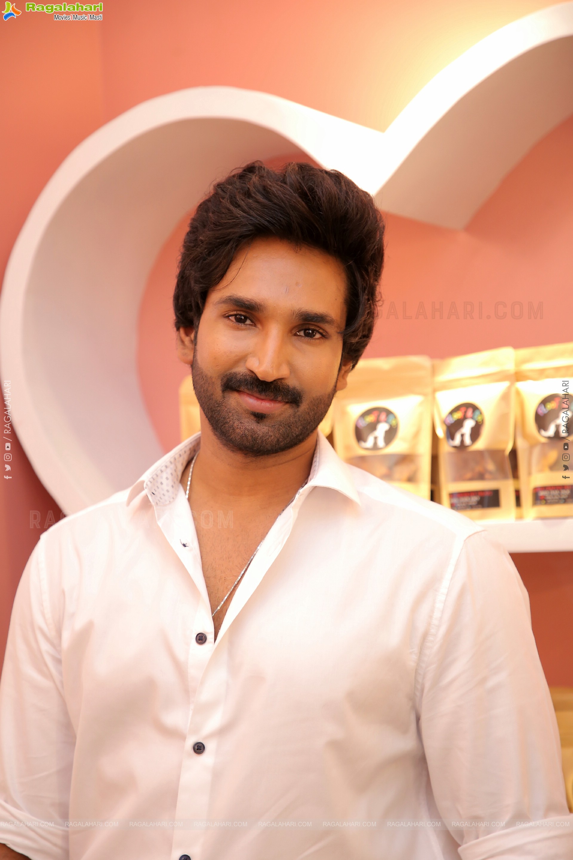 Aadhi Pinisetty & Nikki Galrani at Floof & Co's First Pet Store Launch