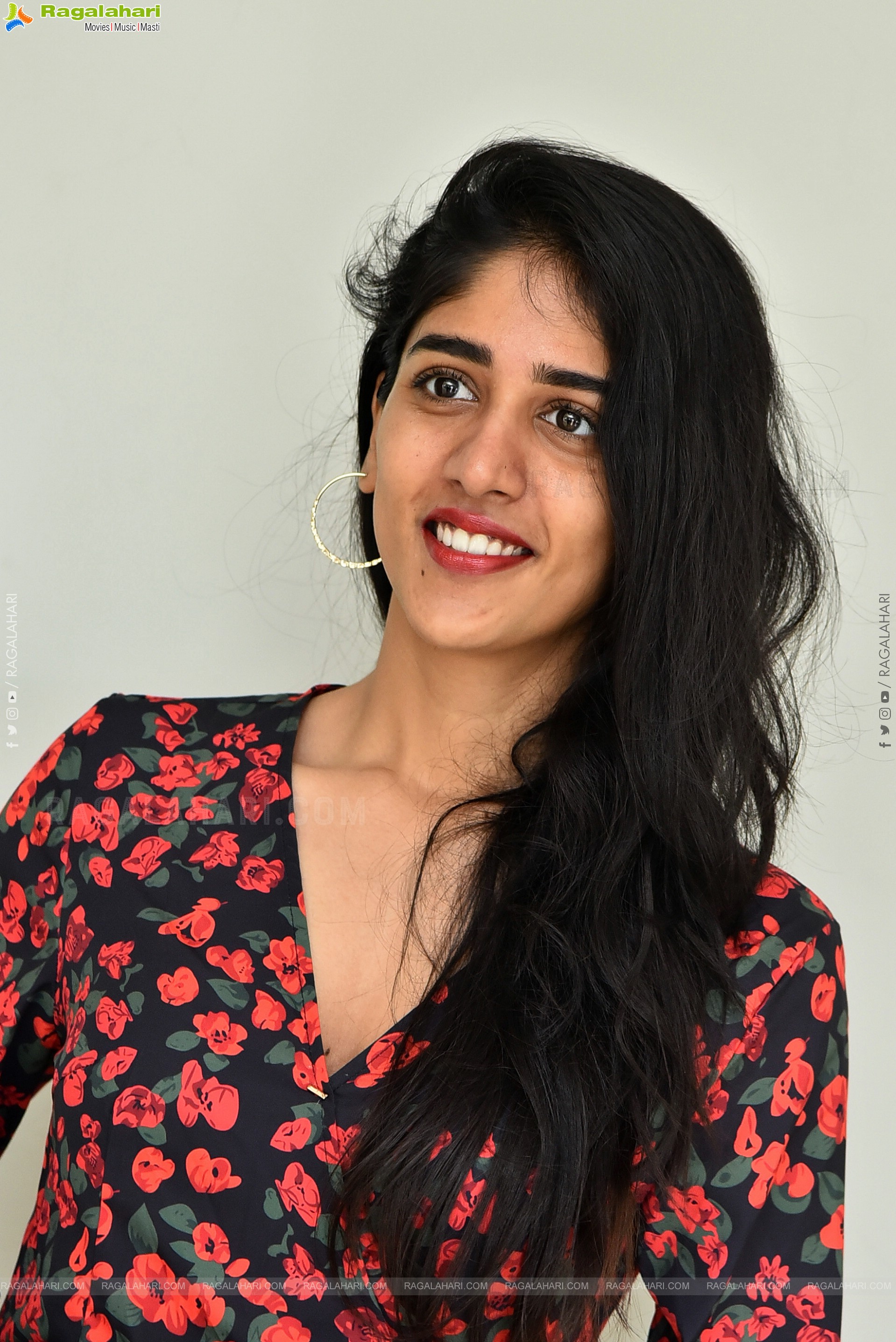 Chandini Chowdary at Sammathame Movie Success Meet, HD Stills