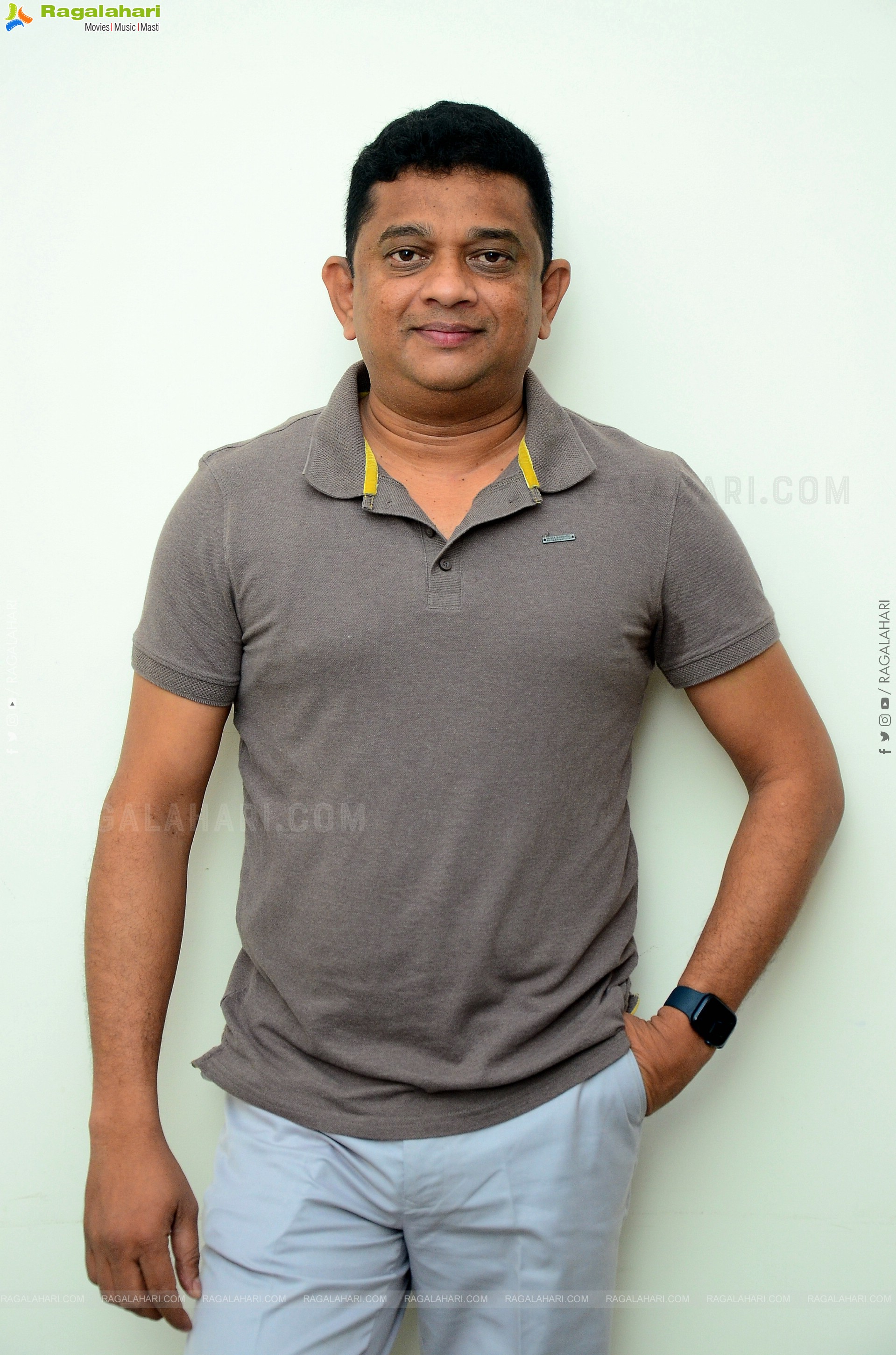 Director Apsar Stills at Gandharwa Movie Interview