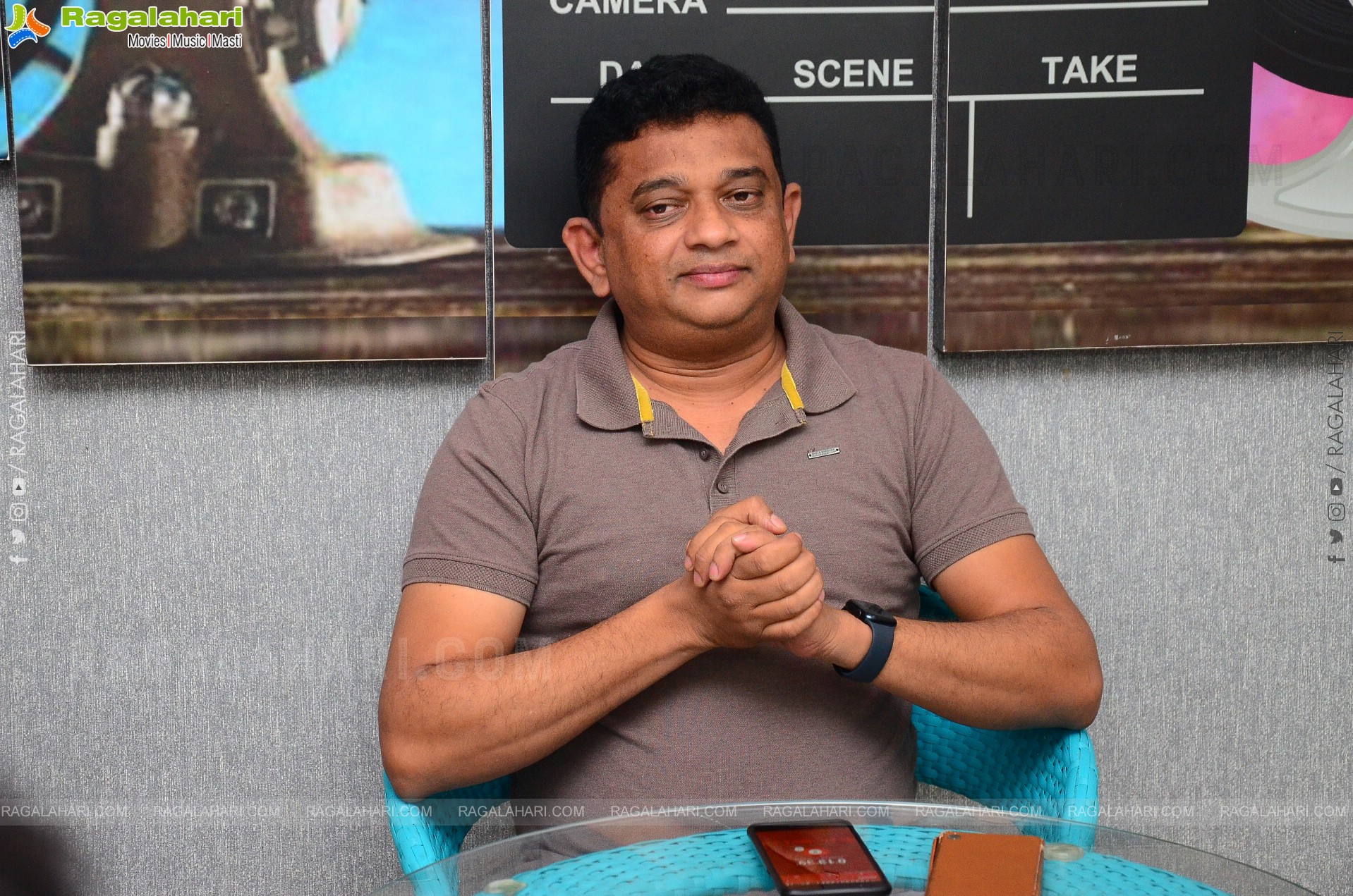 Director Apsar Stills at Gandharwa Movie Interview