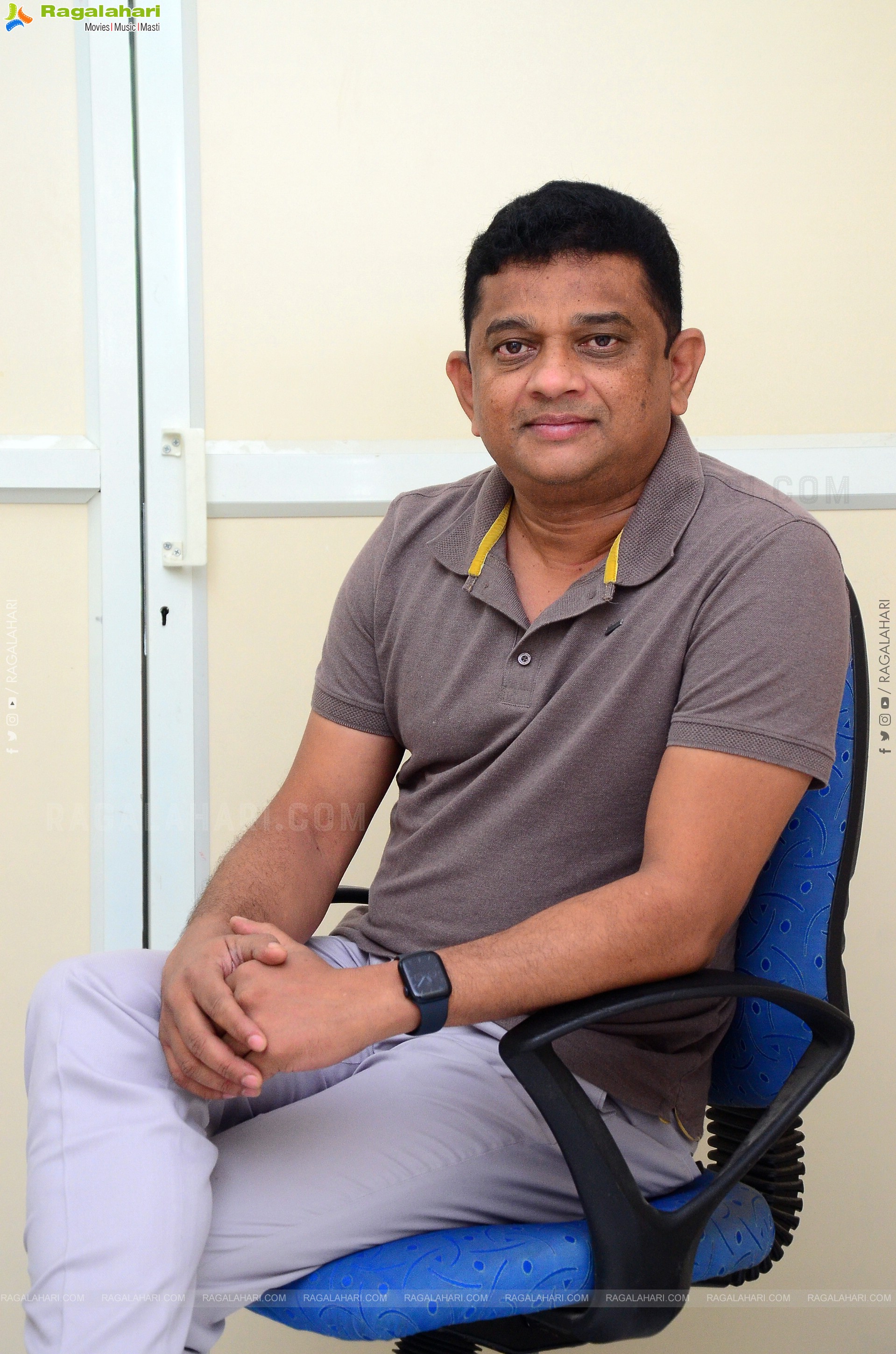 Director Apsar Stills at Gandharwa Movie Interview