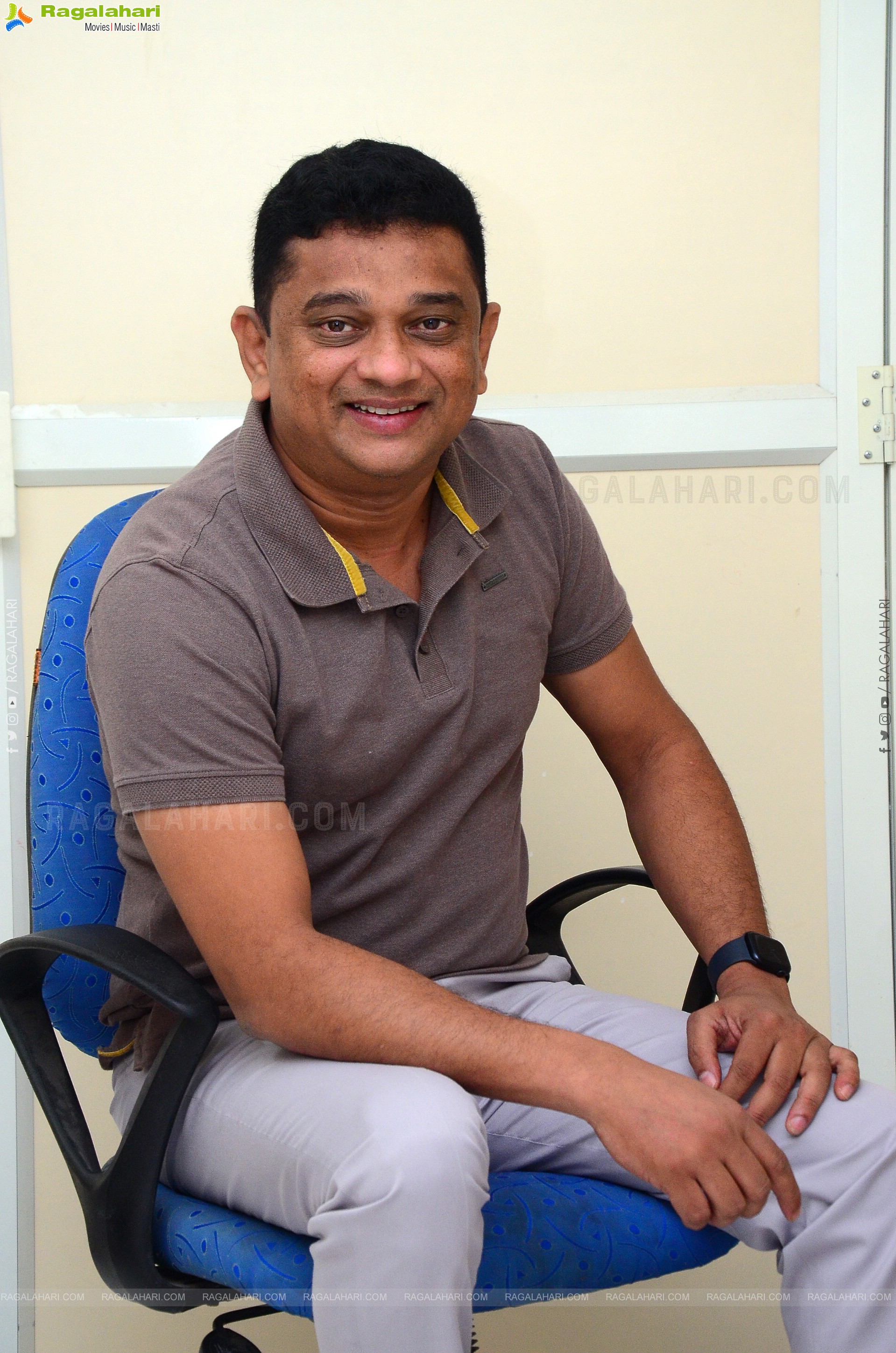 Director Apsar Stills at Gandharwa Movie Interview