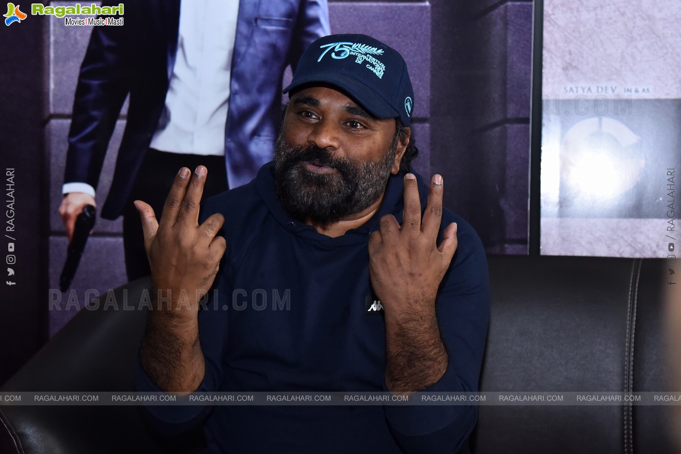 Director Gopi Ganesh Pattabhi Stills at Godse Movie Interview