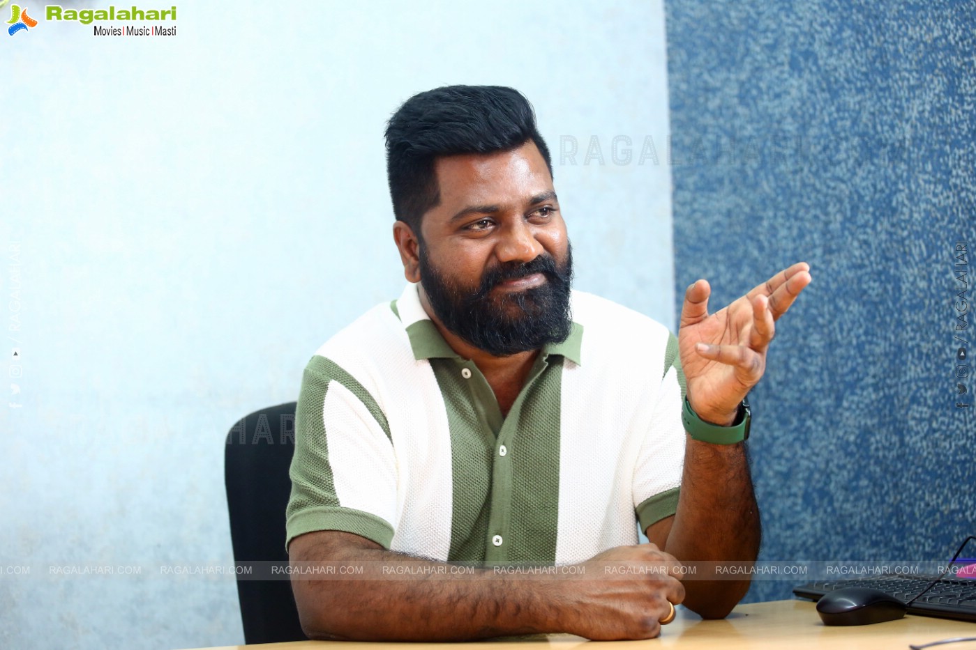 Director Venu Udugula at Virata Parvam Movie Interview, HD Photo Gallery