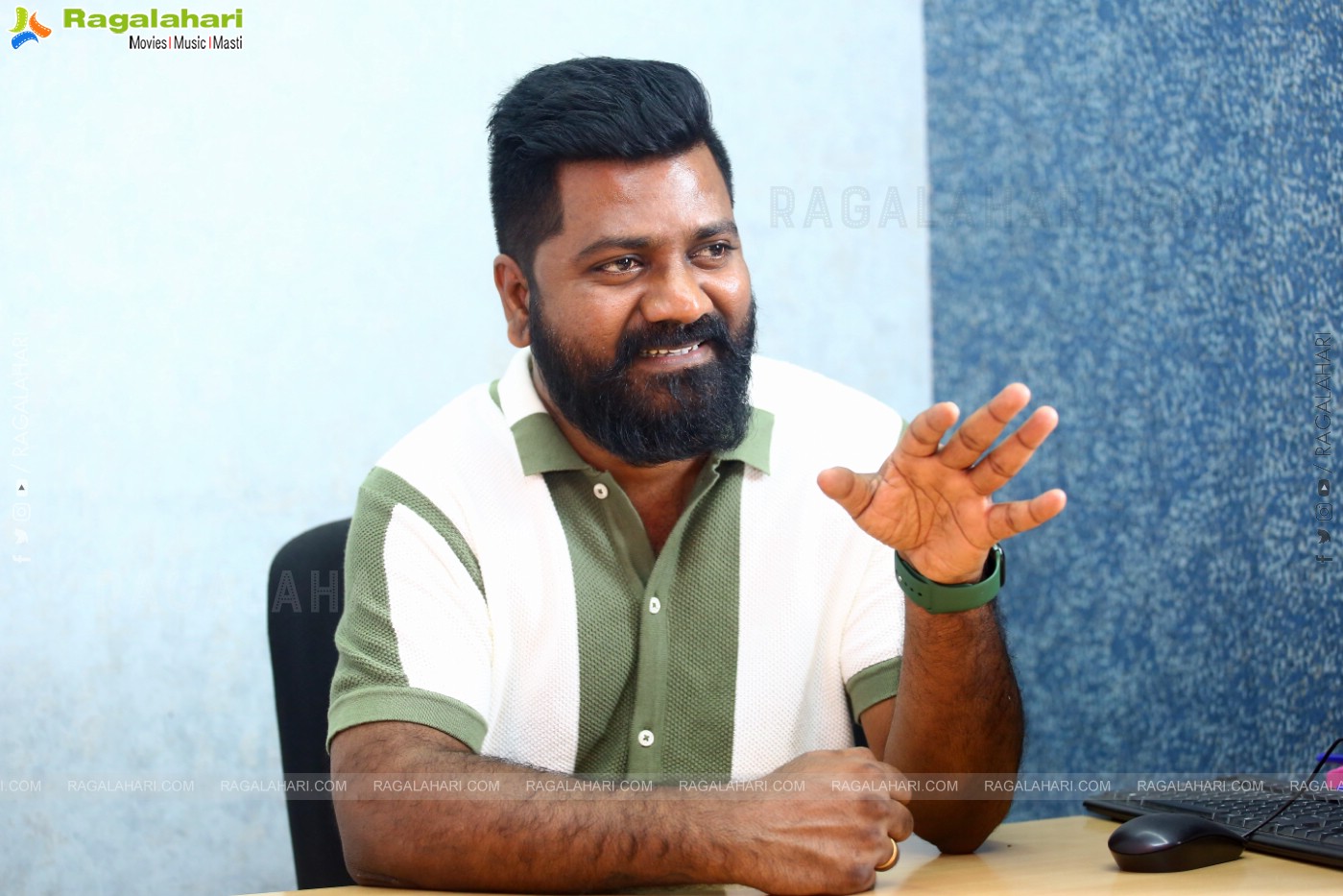 Director Venu Udugula at Virata Parvam Movie Interview, HD Photo Gallery