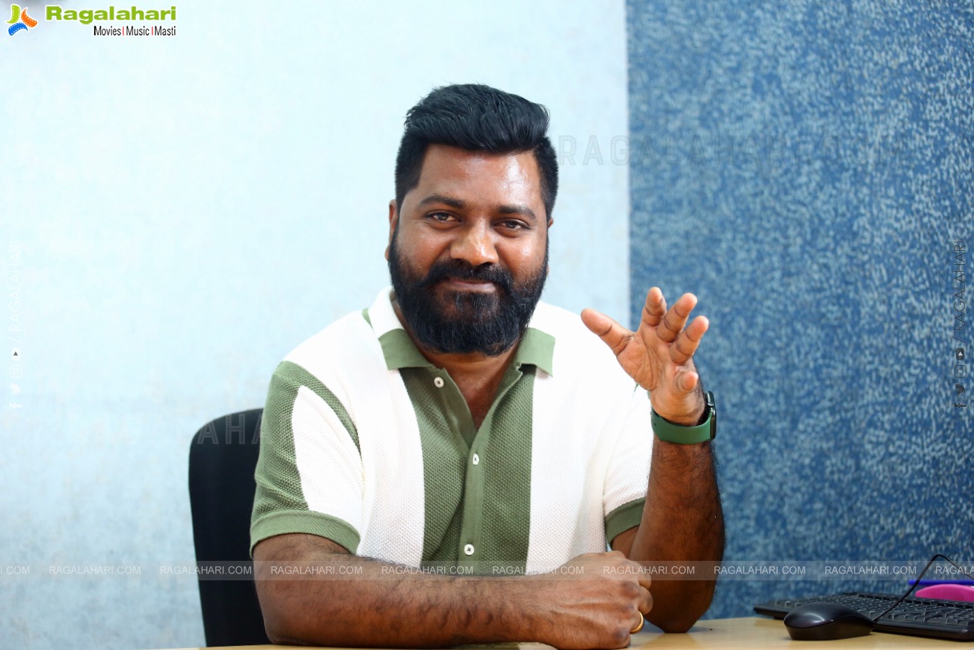 Director Venu Udugula at Virata Parvam Movie Interview, HD Photo Gallery