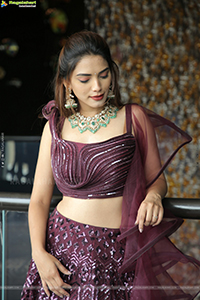 Harshini Balla Poses With Jewellery