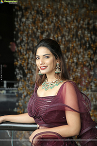 Harshini Balla Poses With Jewellery