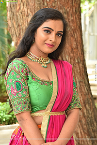 Nandhini at Seetharamapuramlo Teaser Launch