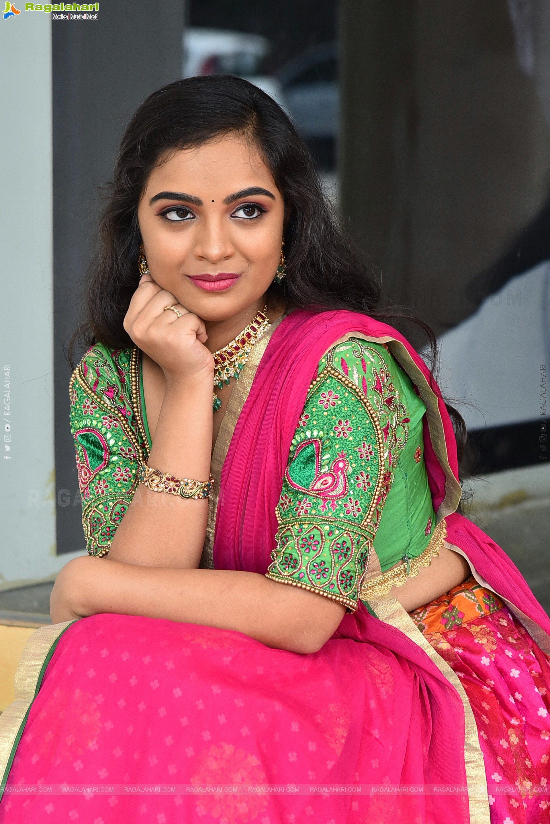 Nandhini at Seetharamapuramlo Teaser Launch, HD Photo Gallery