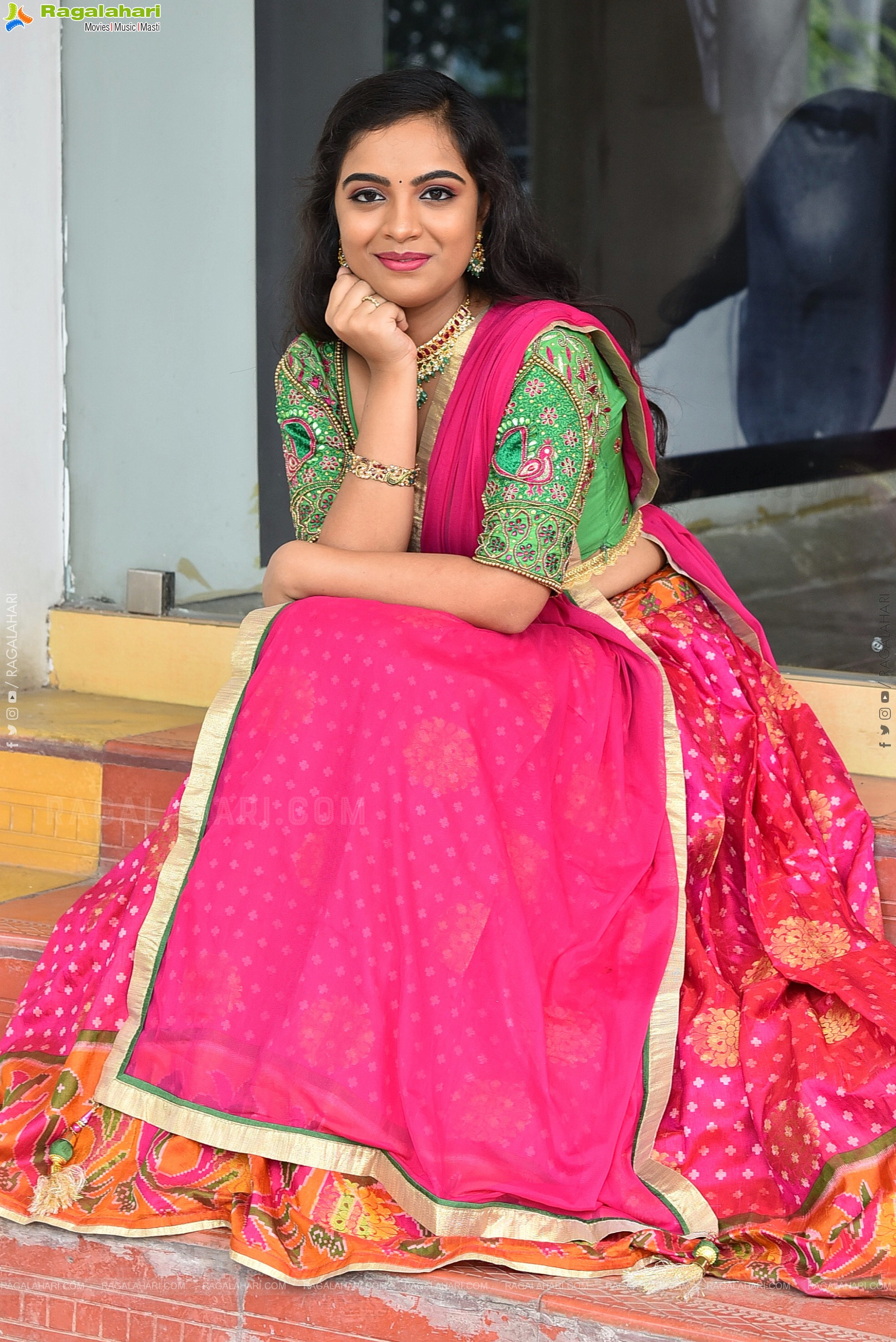 Nandhini at Seetharamapuramlo Teaser Launch, HD Photo Gallery