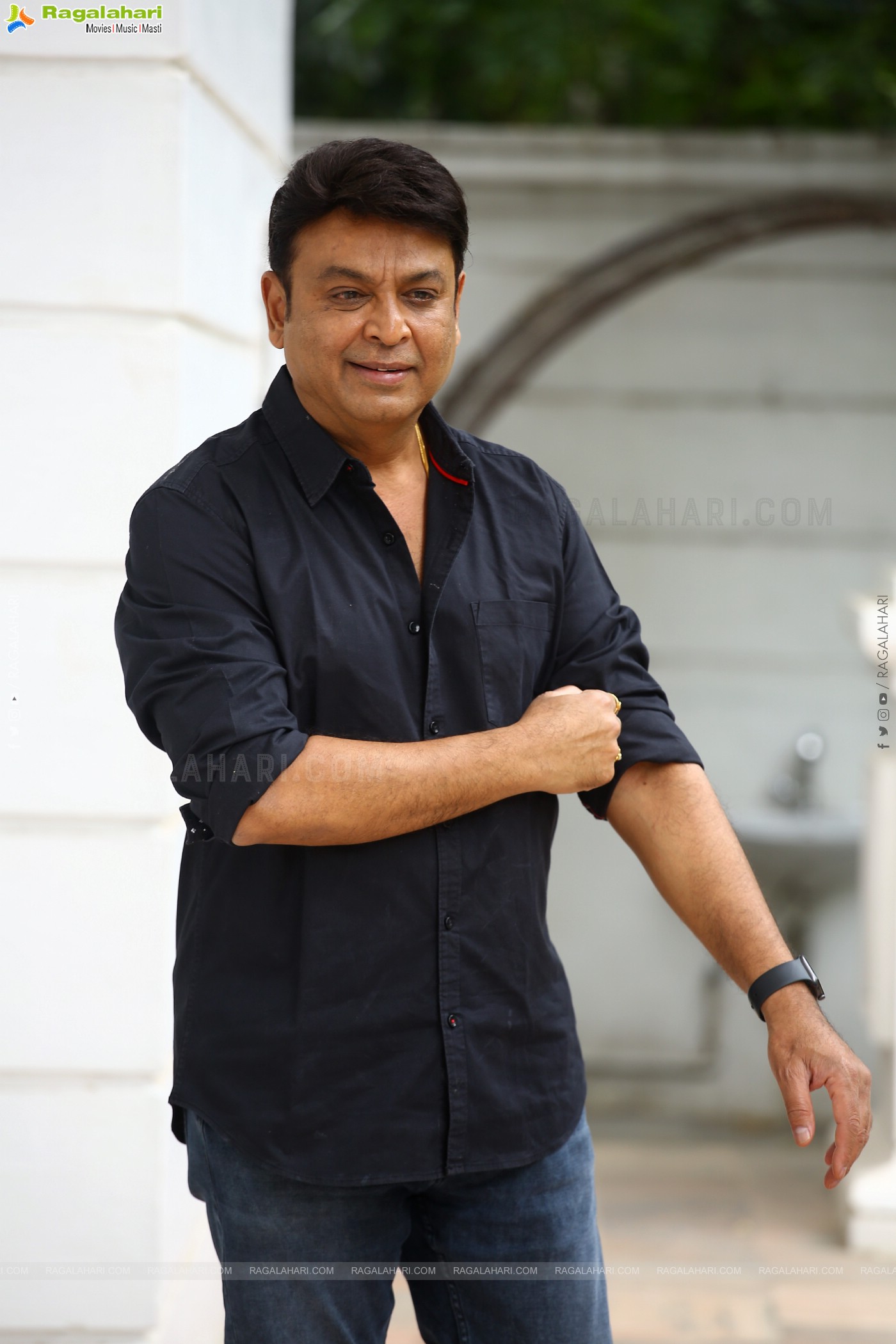 Naresh VK at Ante Sundaraniki Movie Interview, HD Photo Gallery