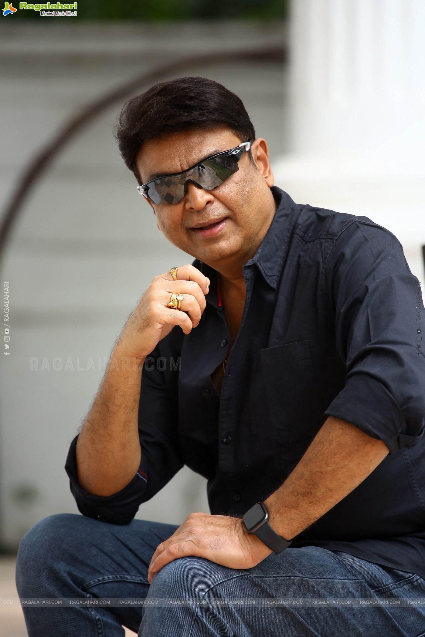 Naresh VK at Ante Sundaraniki Movie Interview, HD Photo Gallery