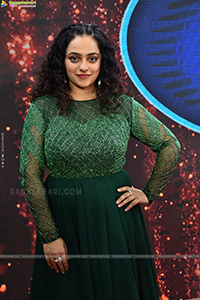 Nithya Menon at Telugu Indian Idol