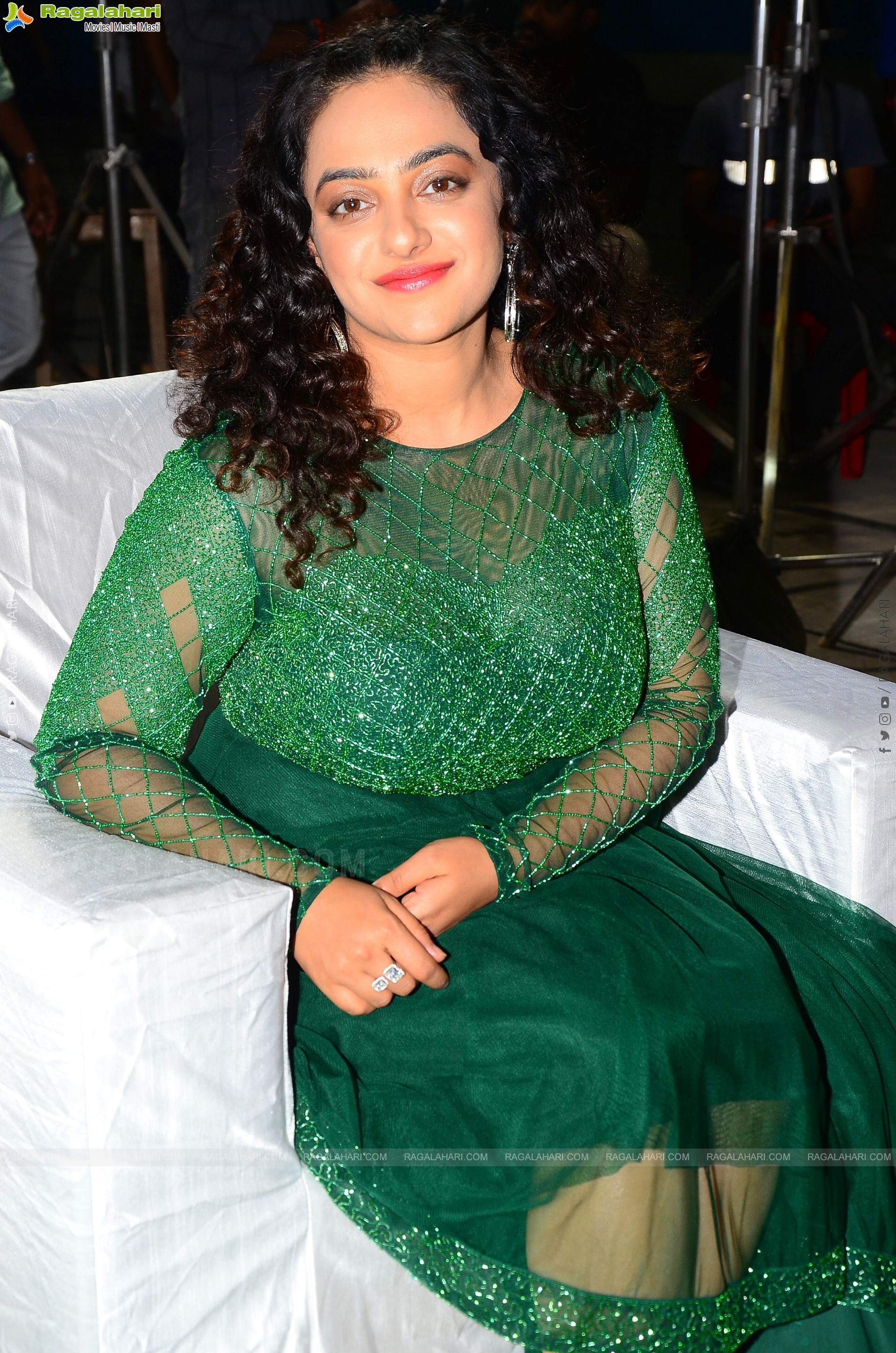 Nithya Menon at Telugu Indian Idol - Mega Unveil Press Meet, HD Photo Gallery