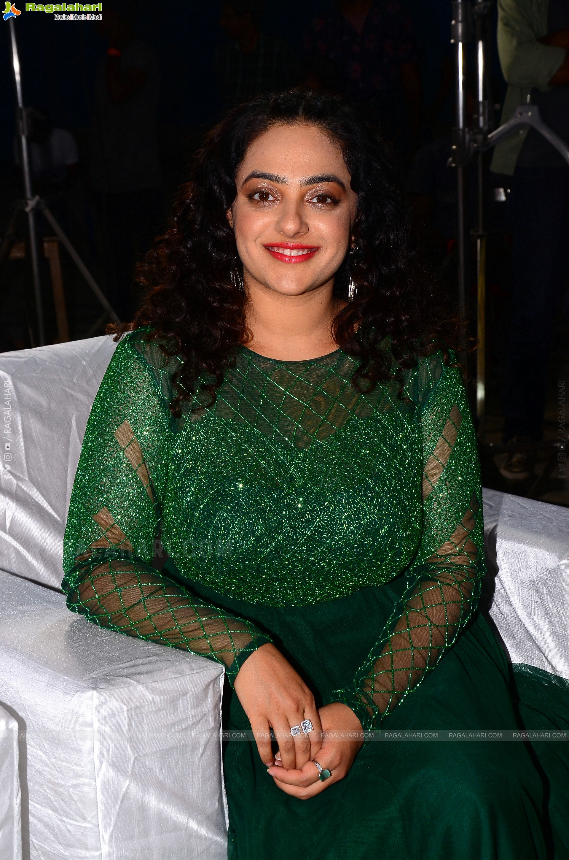 Nithya Menon at Telugu Indian Idol - Mega Unveil Press Meet, HD Photo Gallery