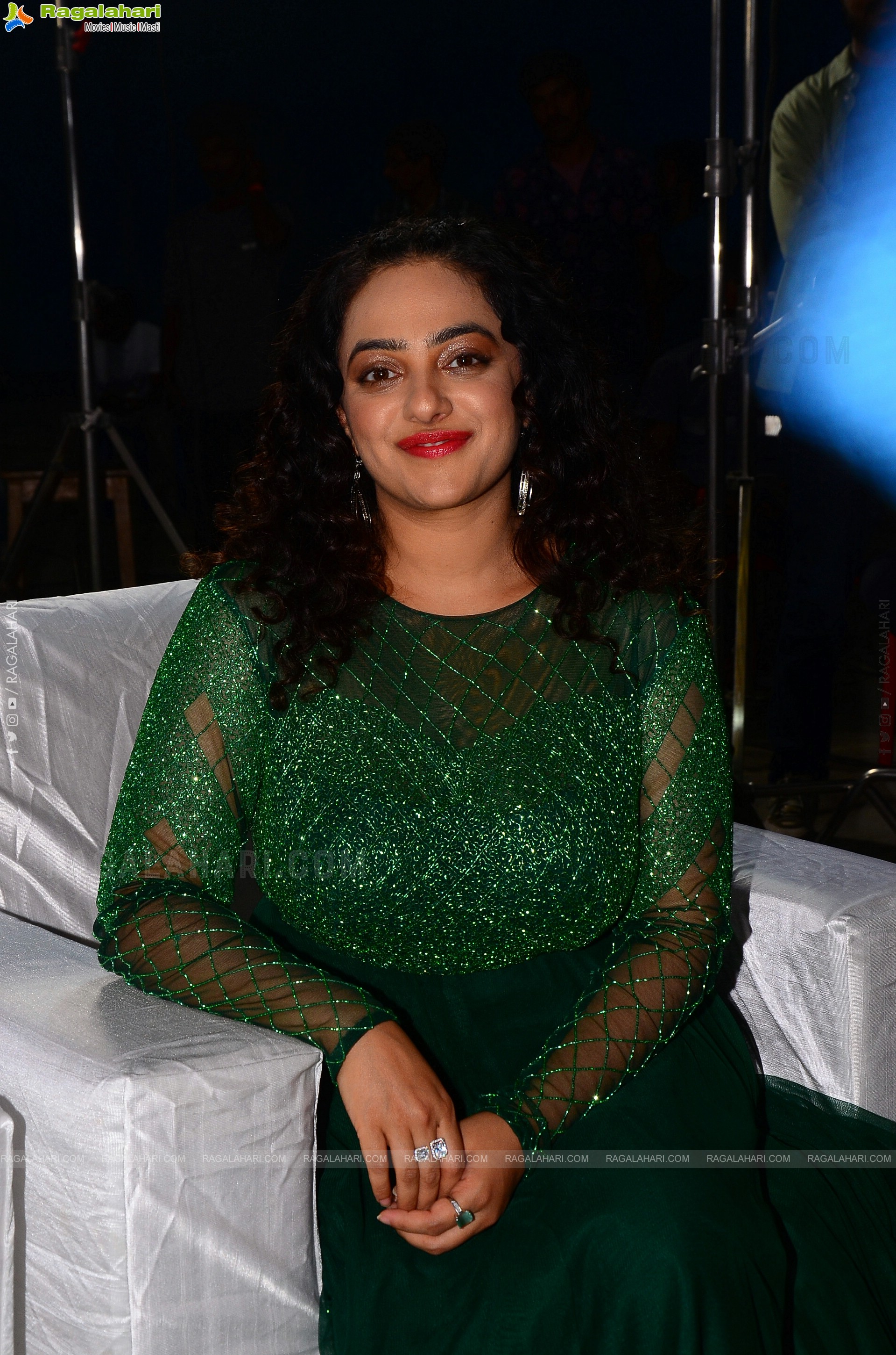 Nithya Menon at Telugu Indian Idol - Mega Unveil Press Meet, HD Photo Gallery