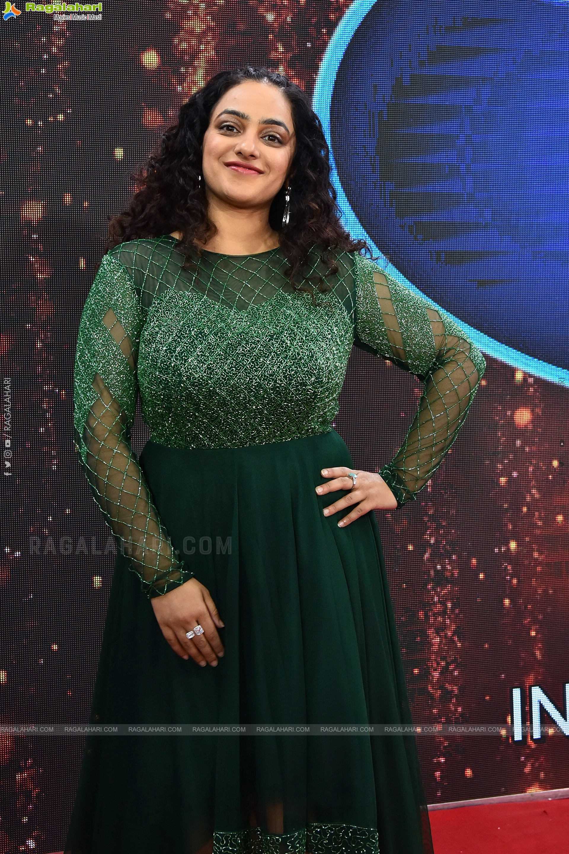 Nithya Menon at Telugu Indian Idol - Mega Unveil Press Meet, HD Photo Gallery